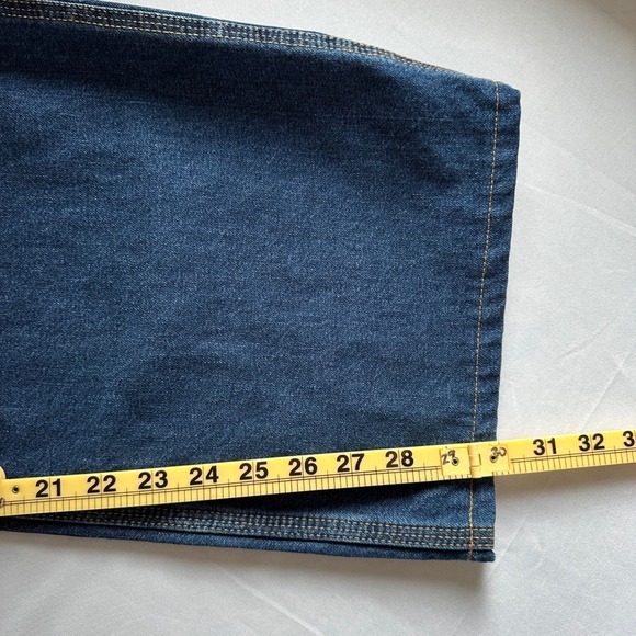 Big Mac Workwear Denim Carpenter Jeans Mens 46x36 Denim Outdoors Construction - Picture 6 of 8